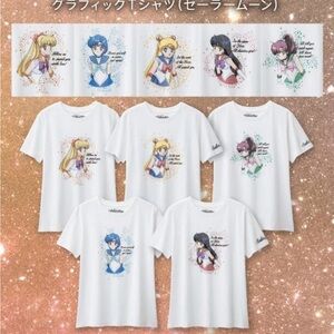 Sailor Moon × GU T-shirt